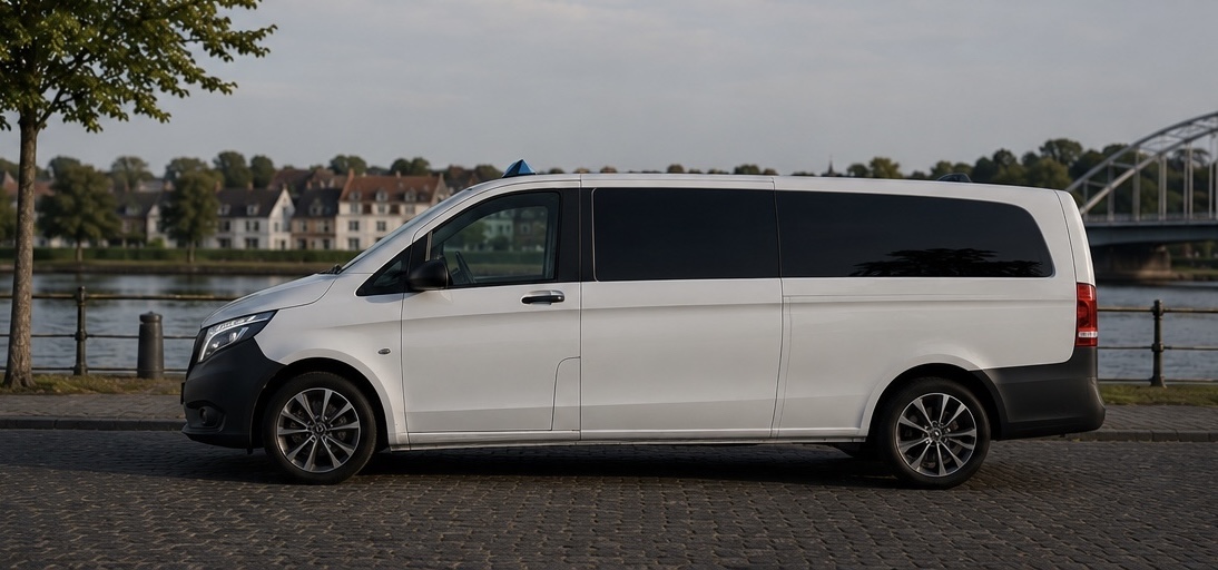 Mercedes-Benz Vito Tourer DLOTAXI zijaanzicht extra lang