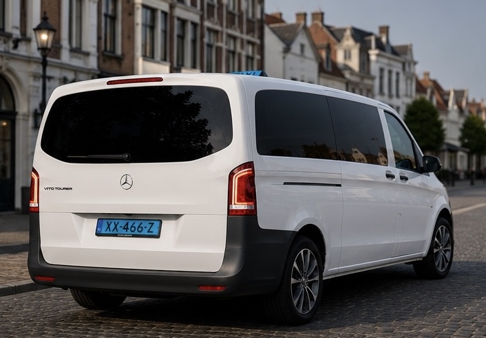 Mercedes-Benz Vito Tourer DLOTAXI achteraanzicht