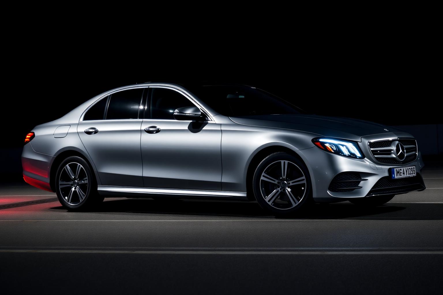 Mercedes E220 · Grijs